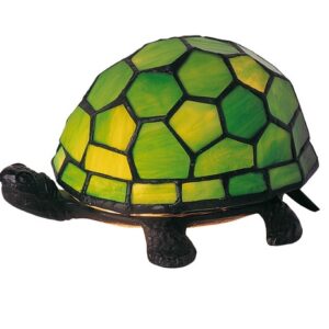 Lámpara tortuga TIFFANY VERDE
