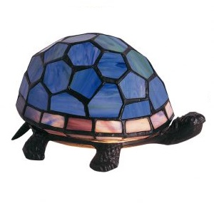 Lámpara Tortuga TIFFANY AZUL