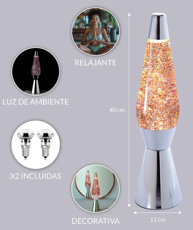 Lámpara de lava BULLET - Imagen 2
